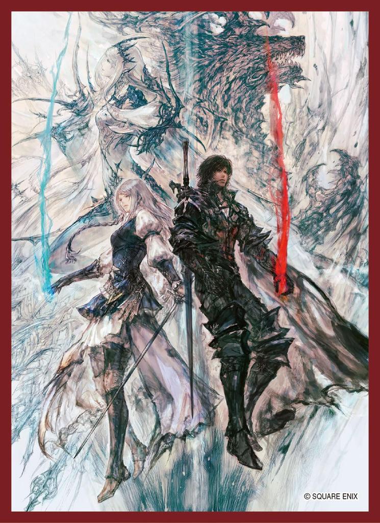 Защитный рукав для карт Final Fantasy Серия Ледяная Воля Воля Пламени, (FFCSS-25)