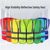 Reflective Safety Vest for Construction and Sanitation Workers - Nighttime Protection