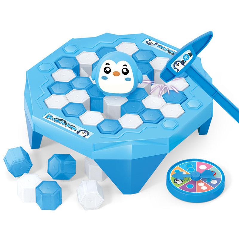Mini Ice Breaking Penguin Saves Little Penguin Ice Knocking Game Children's Desktop Interactive Competition Parent Child Toys