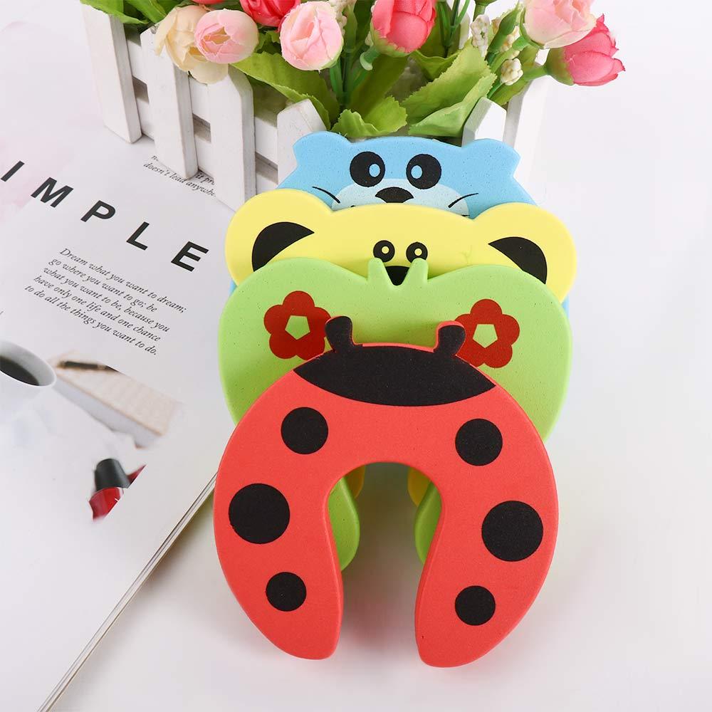 Home Decoration Safety Soft Creative Cartoon Door Stopper Door Stop Finger Pinch Guard Protector