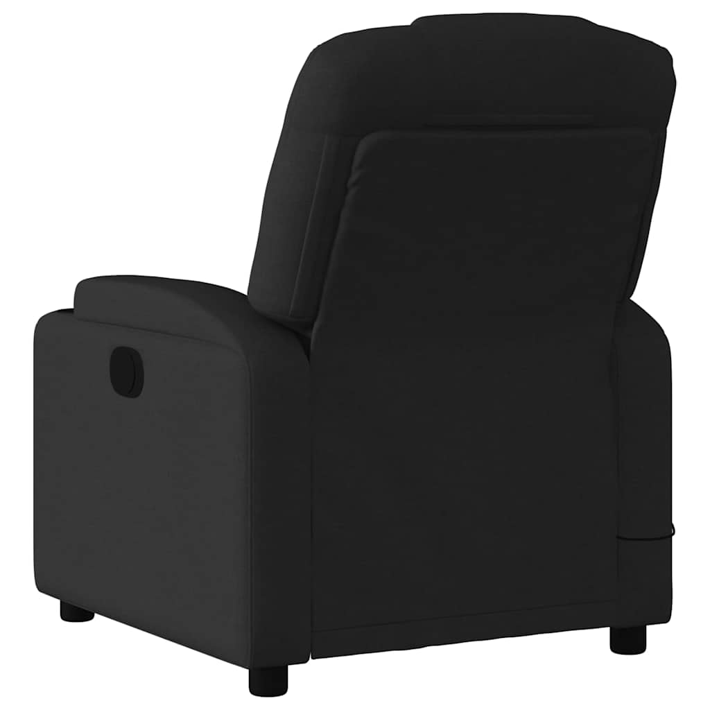 Electric Massage Chair Black Fabric