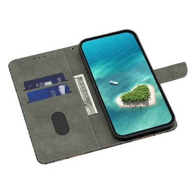 Чехол для Samsung Galaxy A56 5G/A36 5G с печатью узоров, противоударный кожаный чехол-книжка с кошельком