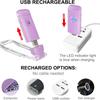 Мини Лампа для Чтения Клипса Светодиодная Маленький Ночник USB Зарядка Регулируемая Яркость Защита Глаз Портативная