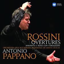 CD GIOACCHINO ROSSINI - ORCHESTRA DELL - Overtures / Andante E Tema Con Vari 0825646243440 Warner Classics 2014 Japan Classical Used