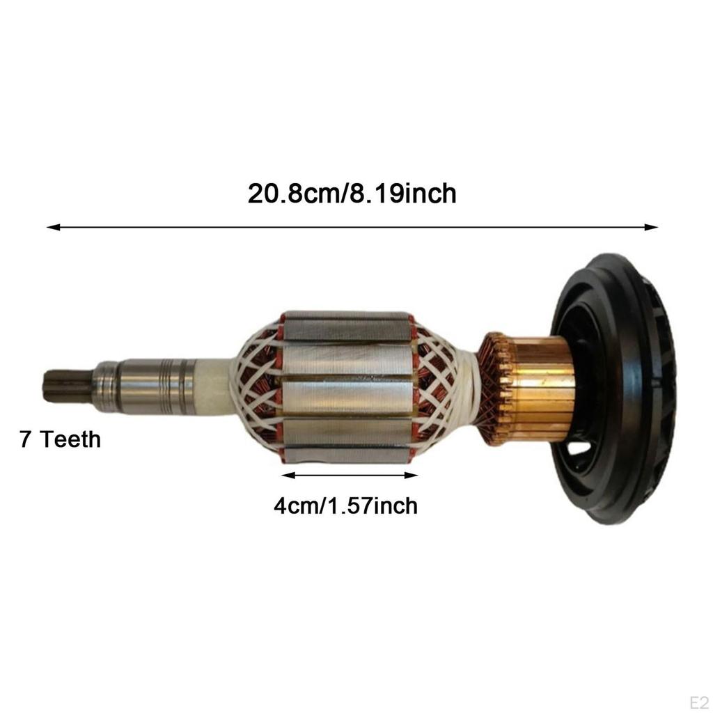 Якорь Ротор Электрический молоток Замена Многоцелевой Электроинструмент Детали Угловая Шлифовальная Машина