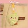 Plush Leaf Keychain With Soft Short Plush For Kids And Teens