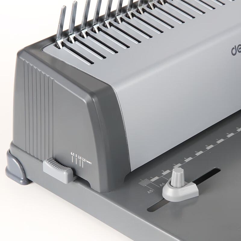 Deli 3872 21-Hole Manual Binding Machine CN plug (adapter included)