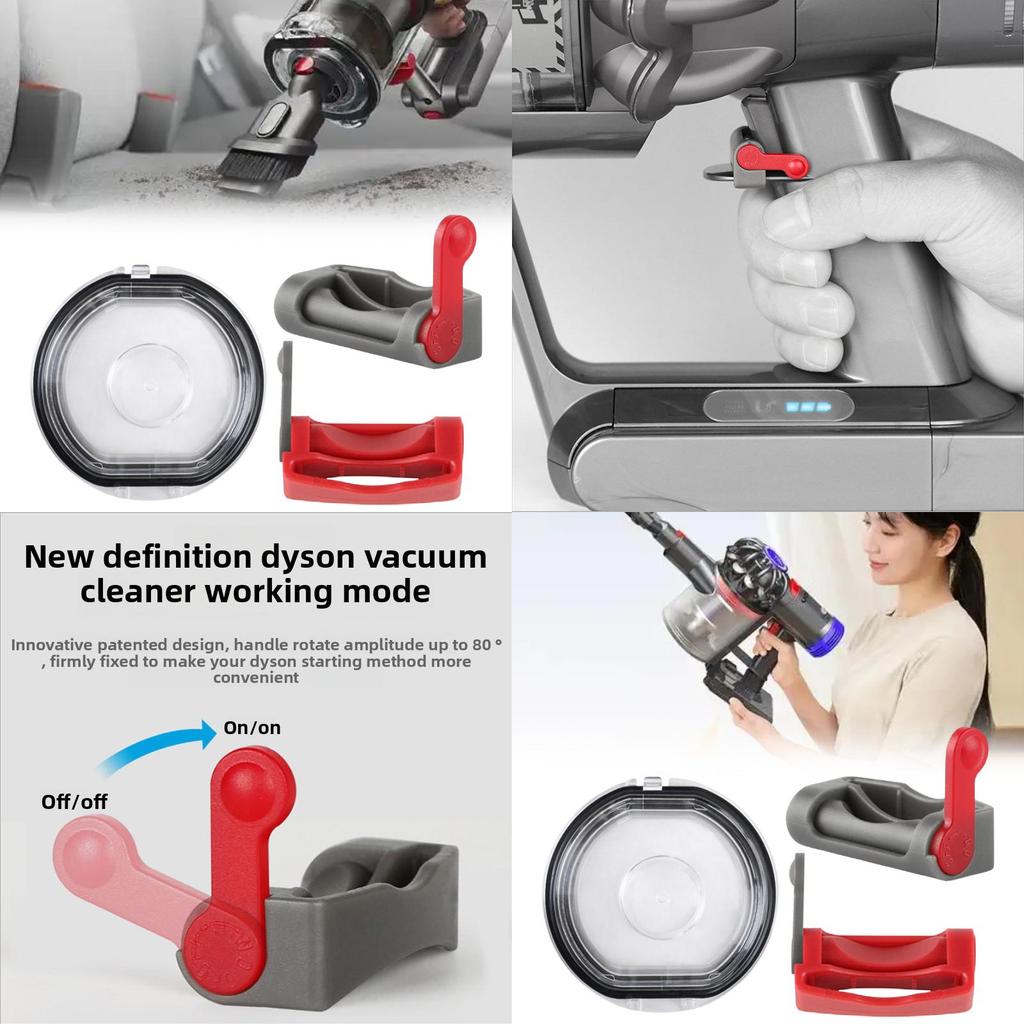 For Dyson V7 V8 Sv10 Sv11 Vacuum Cleaner Dustbin Seal Cap With Button House Use And Maintenance