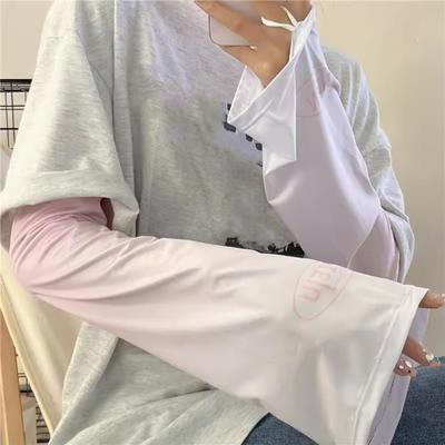Нарукавники Yousheng UV Sun Protection для женщин Cooling Ice Silk нарукавники солнцезащитный чехол для рук для езды на велосипеде на открытом воздухе
