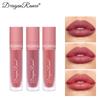 3 поддерживающих костюма для блеска для губ, которые нелегко приклеить, чашки, туман-поверхность, набор для губ, подарочная коробка, жидкая помада