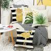 Pillow Summer Plant Pineapple Flamingo Print Car Cushion Bedside Cushion Linen Pillow Cover