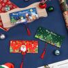 Yousheng Christmas Cash Gift Envelopes Surprise Xmas Money Gift Card Holder with 6 Slots DIY Holiday Cash Envelope for Kids Women Men