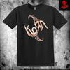 Мужские и женские футболки Korn Хэви-метал Рок Футболка Унисекс Плотный хлопок