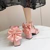 Black high heels sub original genuine Lolita Lolita cute soft girl strap small leather shoes lo student