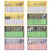 10PCS Nail Drill Bits Set Ceramic Diamond Milling Cutters Manicure Files Electric Drill Machine Nail Gel Remover Grind Tools