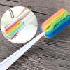 Water Bottle Brush Soft Reusable Universal Wineglass Bottle Coffe Tea Cup Cleaning Brush for Kitchen