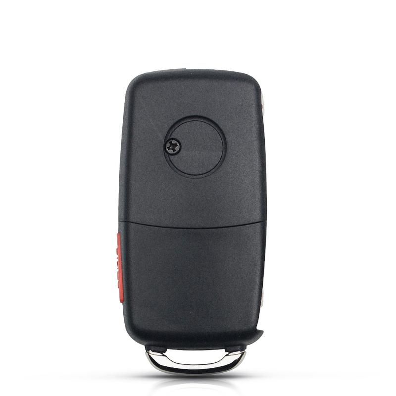 KEYYOU For VW Volkswagen Jetta Beetle Golf GTI Passat Flip Key Car Remote Key Entry Transmitter Fob 315Mhz ID48 Chip 1J0959753AM
