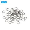 PATIKIL Dart Shaft Ring 50 Pieces Stainless Steel Dart for Strengthening Grip O-Ring