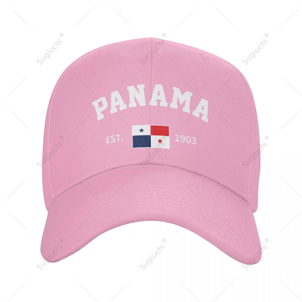 Baseball Cap Panama EST Independence Day Wild Sun Shade Peaked Adjustable Outdoor Caps