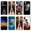 Атака Титанов Эрен Микаса Леви аниме для iPhone 6s 7 8 Plus X XR XS 11 12 13 Mini Pro Max Мягкий силиконовый чехол для телефона