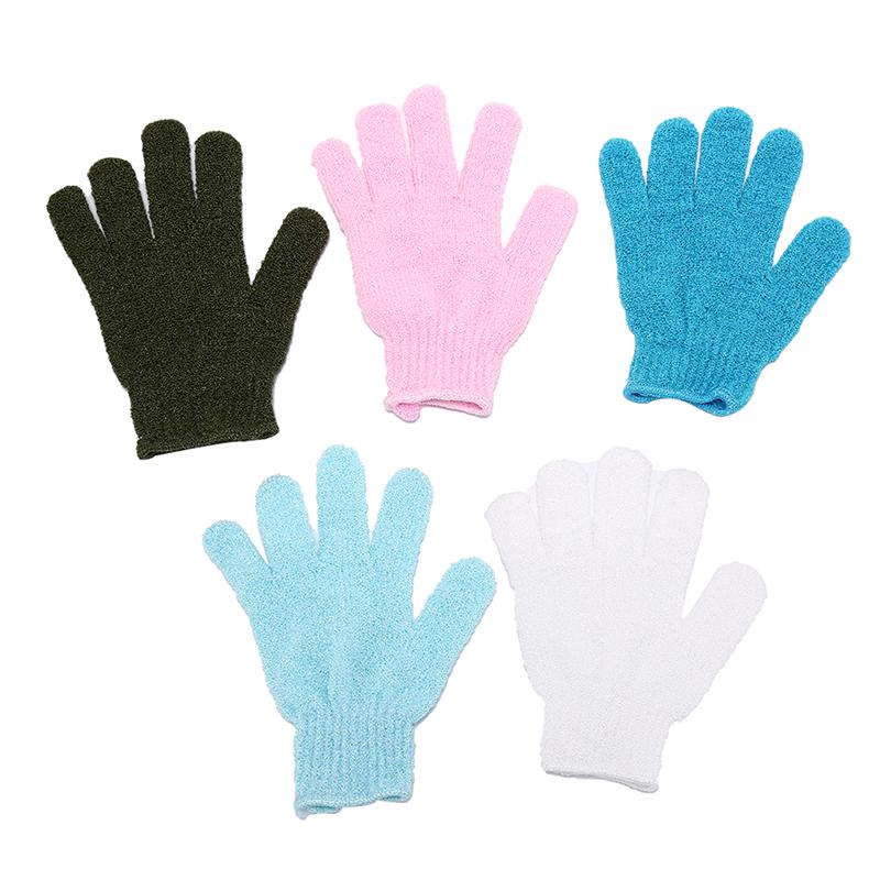 1 шт., отшелушивающая перчатка для душа, скраб для тела, удаление омертвевшей кожи, массажная варежка для ванны