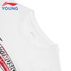 Li-Ning Унисекс Детская Спортивная Футболка с Коротким Рукавом и Большим Логотипом