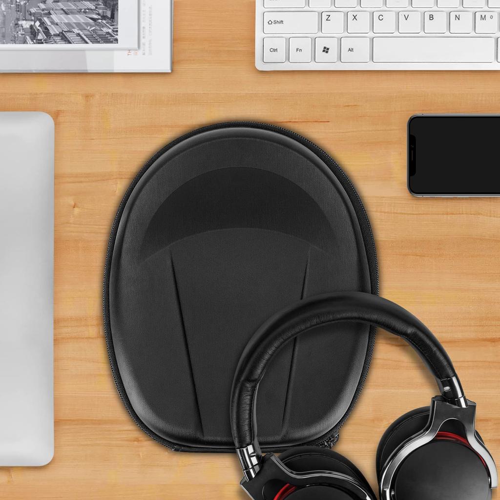 Geekria Case Sony SONY Черный чехол для наушников сумка WH-ULT900N, WH-XB700, WH-CH720n, WH-CH520, WH-CH510, WH-CH500, XB950BT, XB950N1, XB950B1, XB650BT,