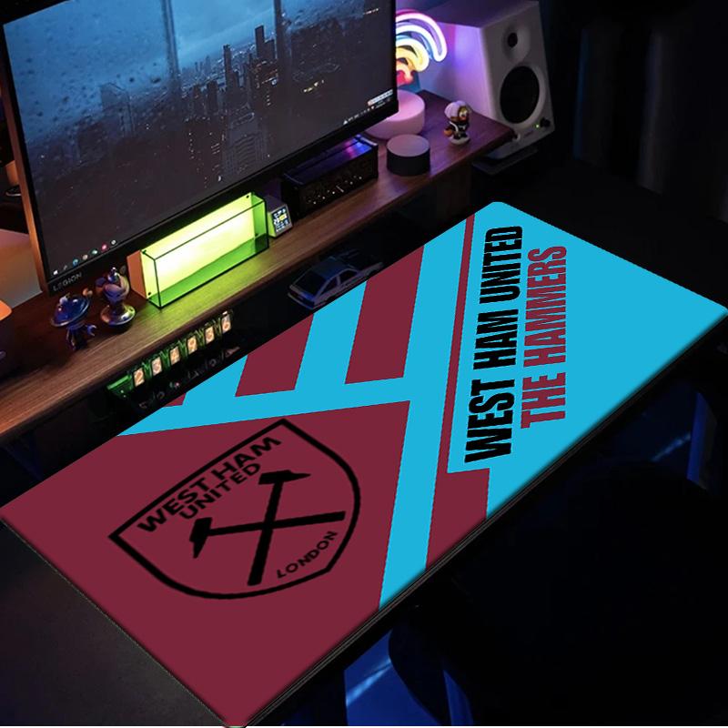 West FC United Crest Mouse Pad, Rubber Base, Mouse Pad for Gamers and Office Use, Gaming Desk , Easy To Clean Mat Christmas fan gifts
