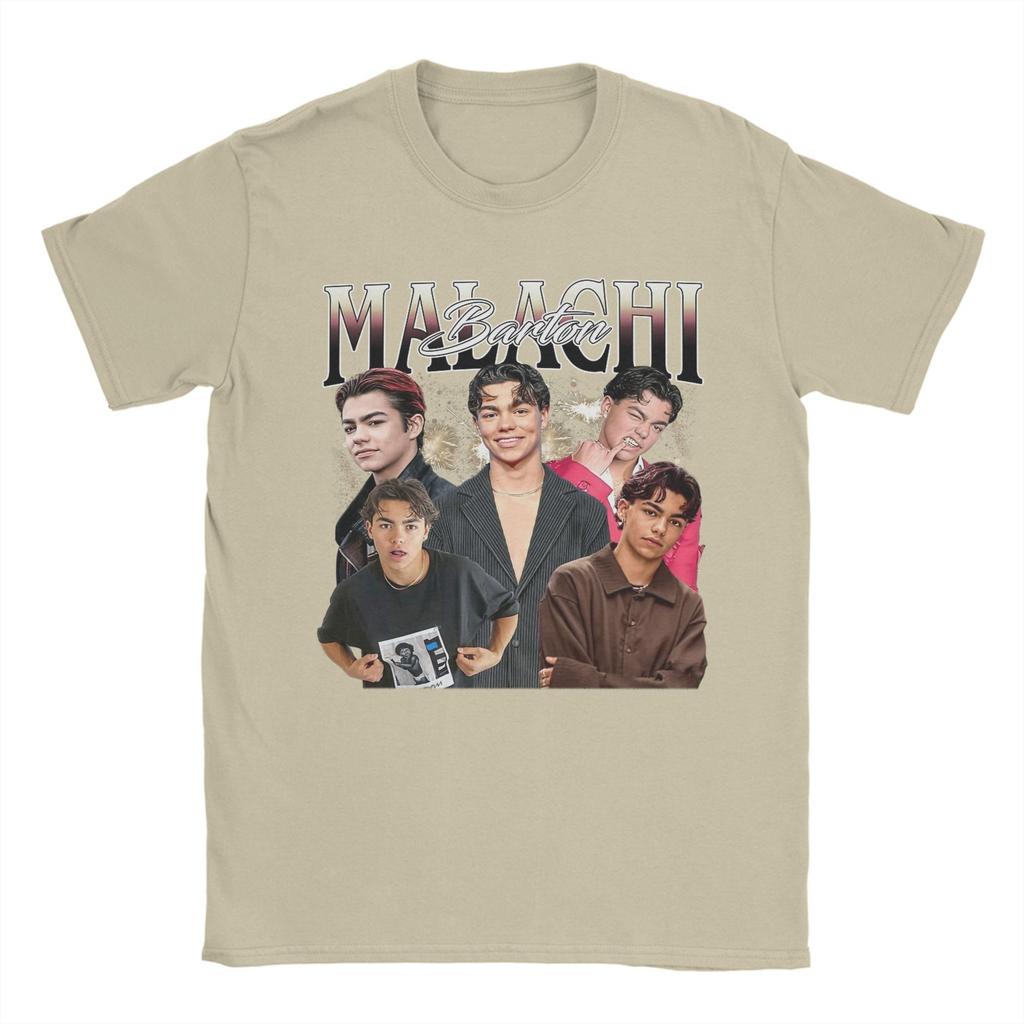 Потрясающая футболка Malachi Barton для мужчин с круглым вырезом, 100% хлопок, футболки с коротким рукавом, идея для подарка, топы