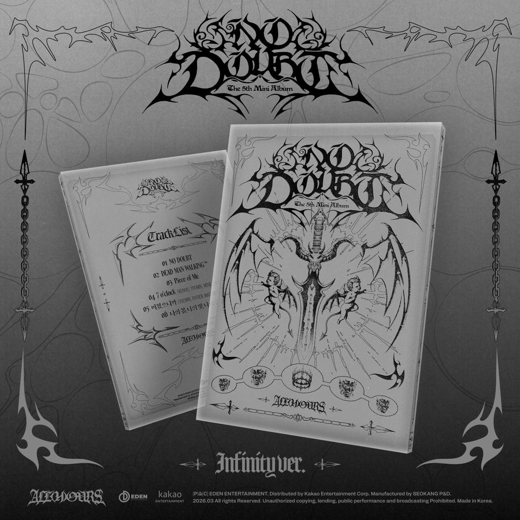 ALL(H)OURS 5-й мини-альбом [NO DOUBT]