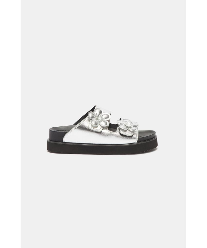 Suecomma Bonnie Posy Platform Slide(Silver)_Dg2Am26011Svx