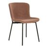 Chair - HOUSE NORDIC - Maceda - 2 Chairs - Bouclé Upholstery - Black Metal Legs