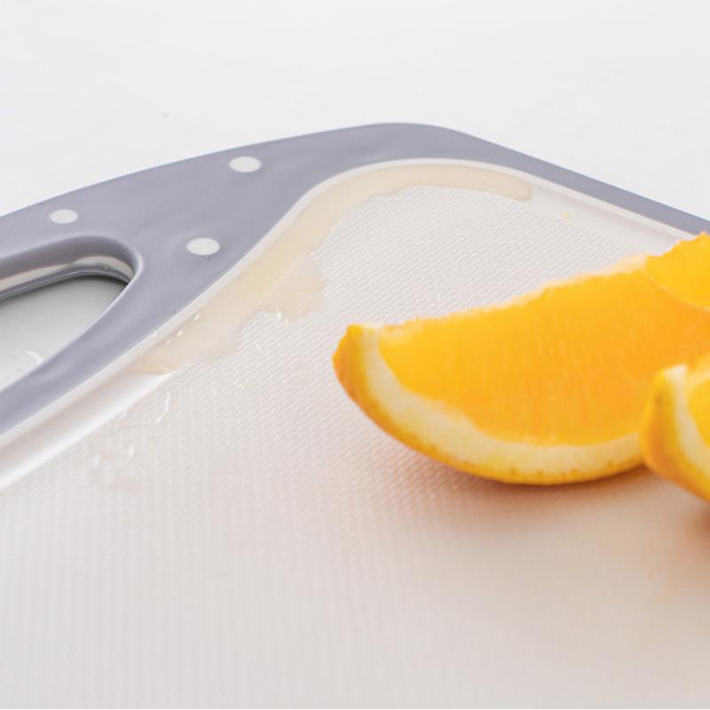 HANYANG новая утолщенная 304 двусторонняя разделочная доска из нержавеющей стали, пластиковая разделочная доска, разделочная доска из нержавеющей стали