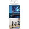 Zealsound RGB Recording Microphone With Articulated Arm/USB Condenser Mic with Tripod For Gaming Podcasting Streaming Youtube