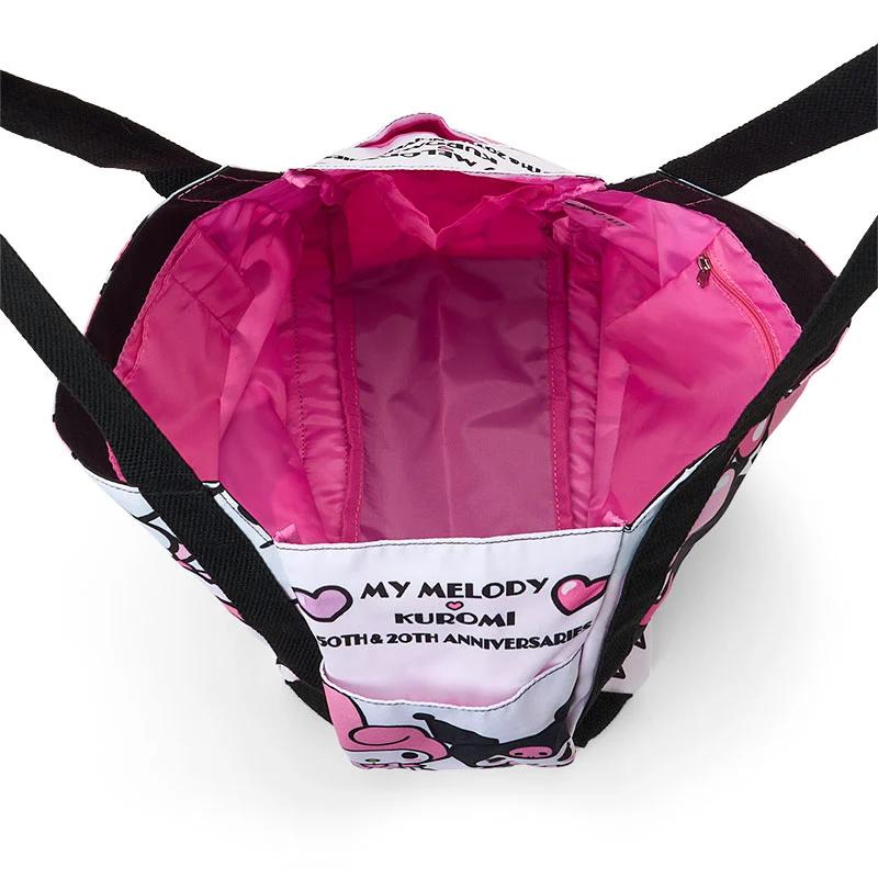 Сумка-тоут с принтом Sanrio My Melody & KUROMI НОВЫЕ Персонажи Sanrio
