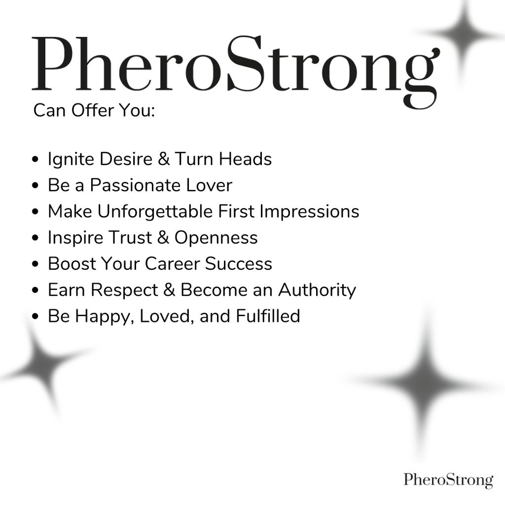 PheroStrong pheromone Only for Men perfume with pheromones for men to excite women
