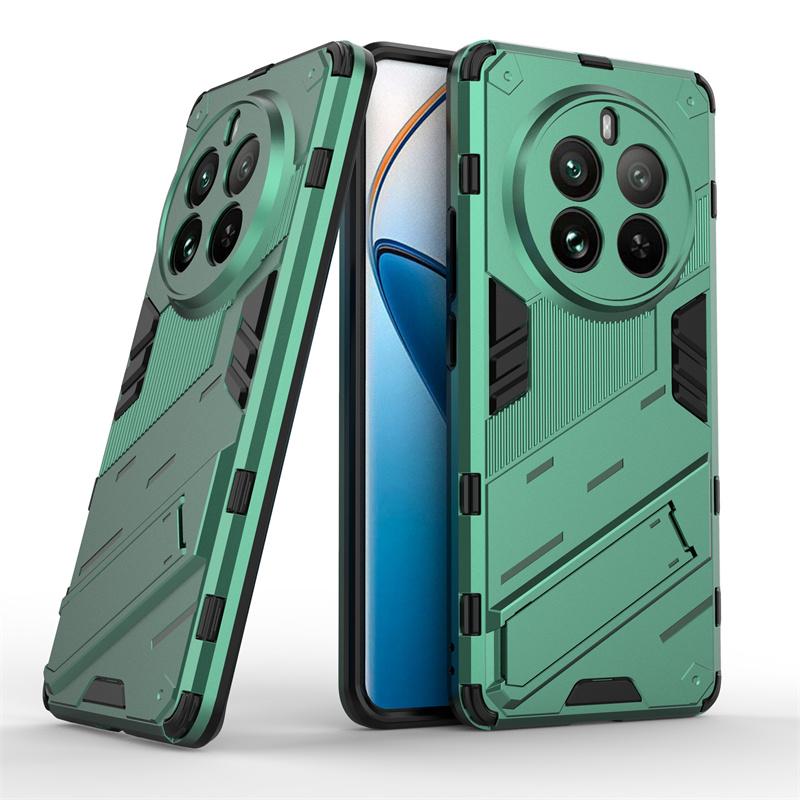 Для Realme 12 Pro Plus 5G чехол Kickstand Armor задняя крышка для Oppo Realmi 12 Pro+ 5G 2024 магнитный держатель противоударный чехол