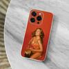 K-Karol G T-Tropicoqueta Чехол для телефона для iPhone 16,15,14,13,12,11 Pro,Max,Plus,X,XS,XR,SE,Mini Прозрачный мягкий чехол