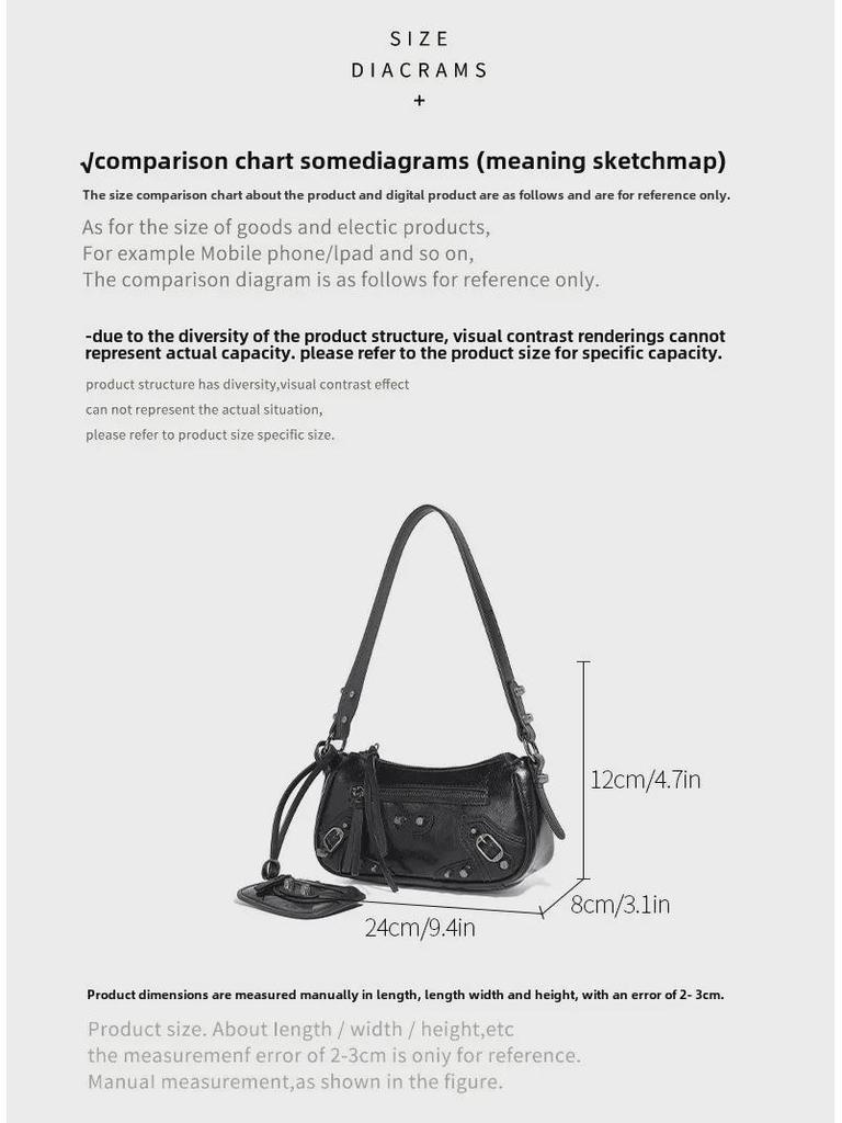 Модная сумка через плечо в японском стиле: Универсальная, спортивная, шикарная сумка через плечо и подмышки для студенток