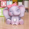 3D Большая форма для свечи в виде слоненка из силикона для DIY, сувениров для вечеринок и домашнего декора