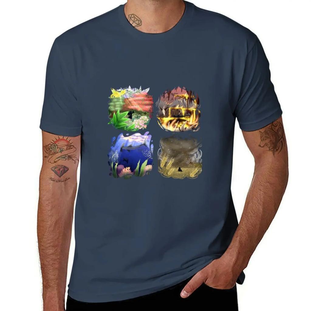 The Four Agents of the Fight Against Demon Squad T-Shirt man t shirt gifts for boyfriend shirts men