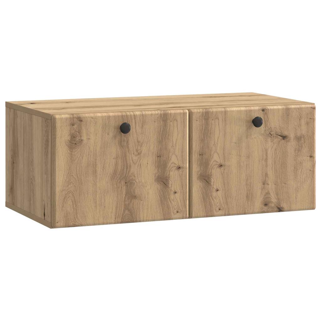 Wall Mounted TV Cabinet 78.5 x 41 x 30 cm Artisan Oak