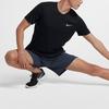 Nike Miler Running Top быстросохнущая футболка с коротким рукавом мужские топы черные AT3952-010
