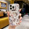 Двусторонняя магнитная адсорбция, Подходит для чехла для телефона iPhone16, Apple 15Pro Цветочное ядро Высокая прозрачность Противоударный 14 Защитный чехол
