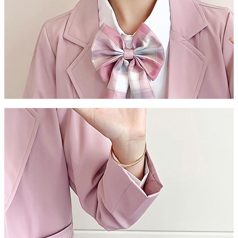 Весенне-осенний костюм для девочек, детская юбка из трех частей, весенняя школьная форма JK, юбка принцессы