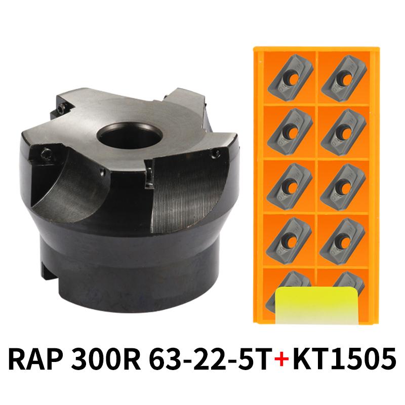 RAP 300R 50-22-4T 400R 63-22-4T 400R 80-27-5T Угол 75 градусов Положительная головка 25.4 50мм APMT1135/APMT1604 Фреза для CNC торцевая фреза