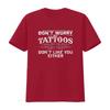 Tattooist Tattoo Artist Fashionable Women s T Shirt with Eye catching Design for vintage Washed homme Slightly Soft Casual