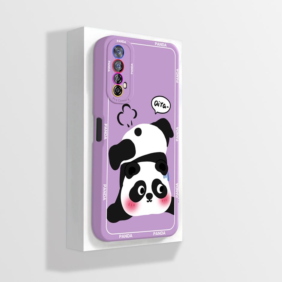 For Realme 7 Case Soft Silicone Cute Cartoon Phone Cover Shell for OPPO Realme Narzo 20 Pro 30 Narzo30 4G Cases New Design Funda