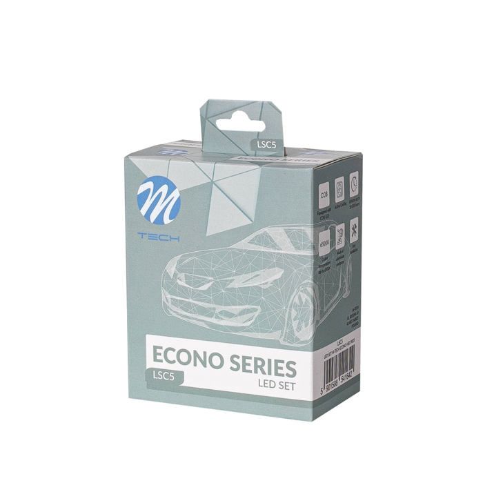 Kit ampoules LED voiture H10/HB3 - 10000 lumens - 6500K