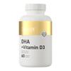 OstroVit DHA + Vitamin D3, 60 Caps